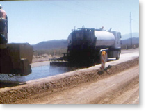 First Application of CRS2 2-Shot ChipSeal